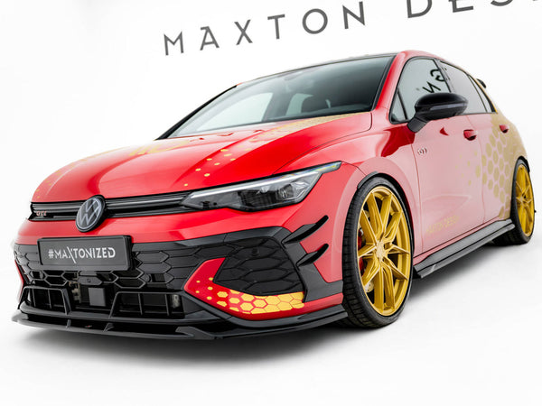 VW - Golf GTI Clubsport MK8 Facelift: Maxton Front Splitter V1