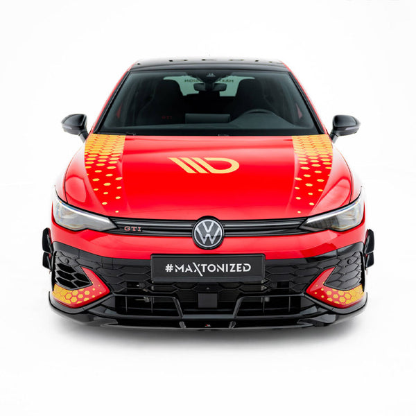 VW - Golf GTI Clubsport MK8 Facelift: Maxton Front Splitter V1