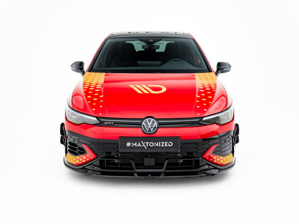 VW - Golf GTI Clubsport MK8 Facelift: Maxton Front Splitter V1