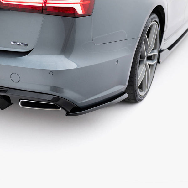 Audi - S6 / A6 S Line / A6 C7 Facelift: Maxton Rear Side Splitters V3
