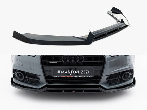 Audi - A6 / A6 C7 S Line / S6 C7 Facelift: Maxton Front Splitter V3
