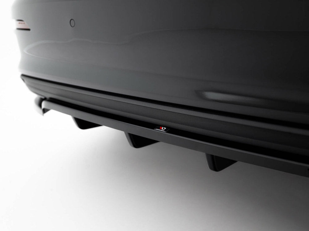 Audi - A3 Sedan 8Y: Maxton Rear Splitter (Vertical Bars)
