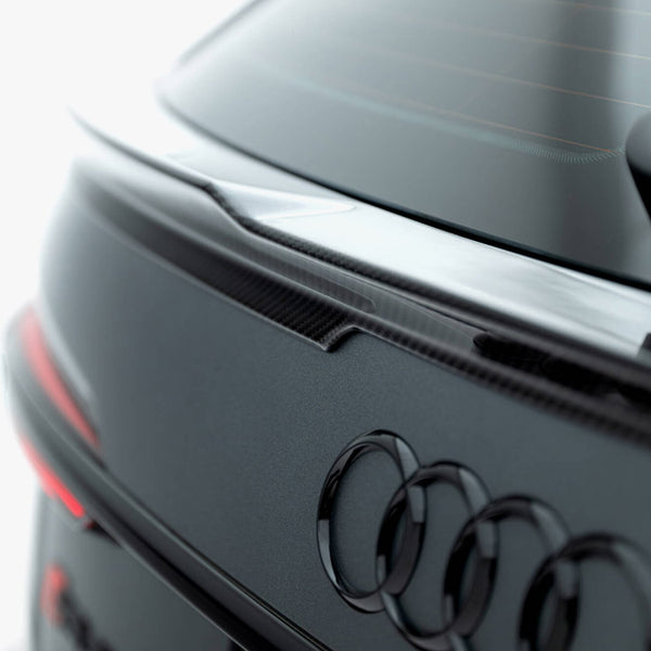 Audi - RS6 C8: Maxton Pre-preg Carbon Fibre Tailgate Spoiler (Lower)