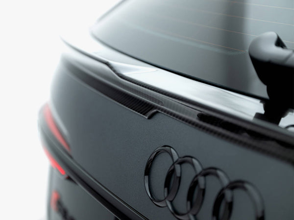Audi - RS6 C8: Maxton Pre-preg Carbon Fibre Tailgate Spoiler (Lower)