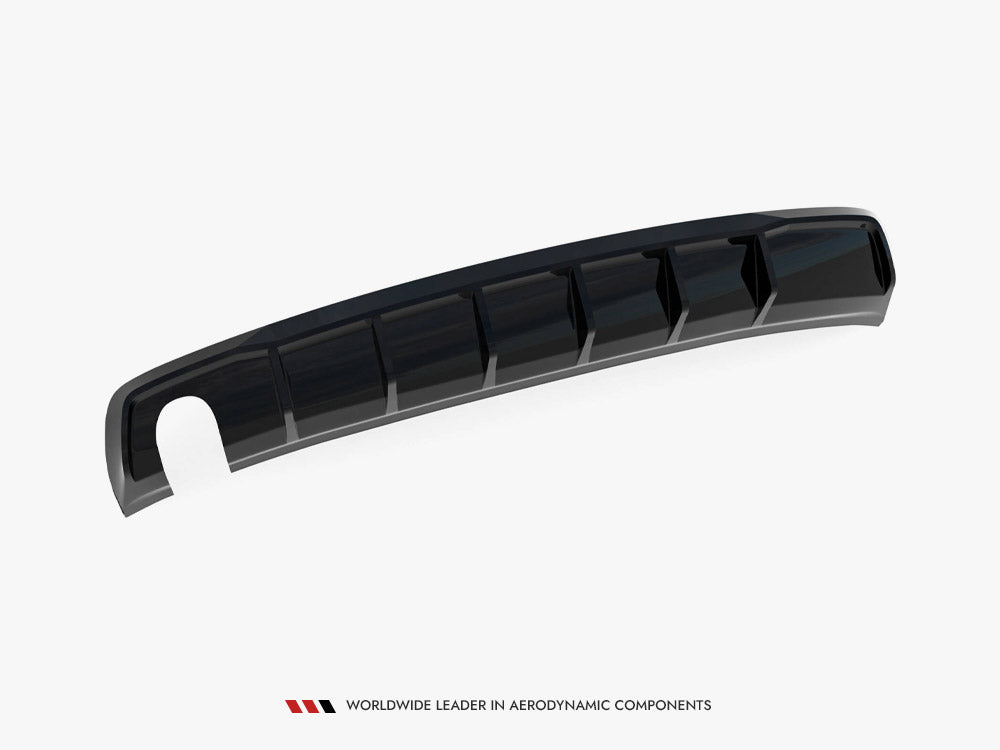 Audi - A3 Sedan 8V (Version with single exhaust tips on one side): Maxton Rear Diffuser