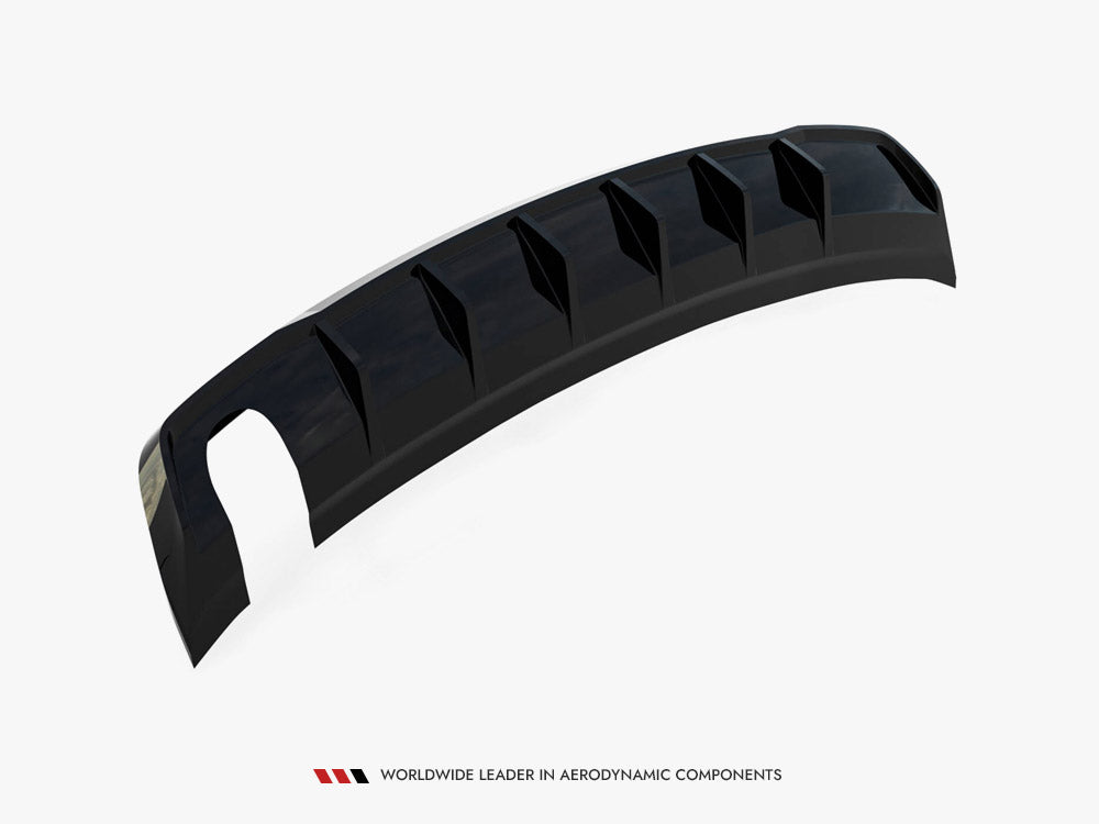 Audi - A3 Sedan 8V (Version with single exhaust tips on one side): Maxton Rear Diffuser