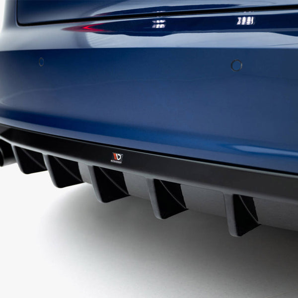 Audi - A3 Sedan 8V (Version with single exhaust tips on both sides): Maxton Rear Diffuser