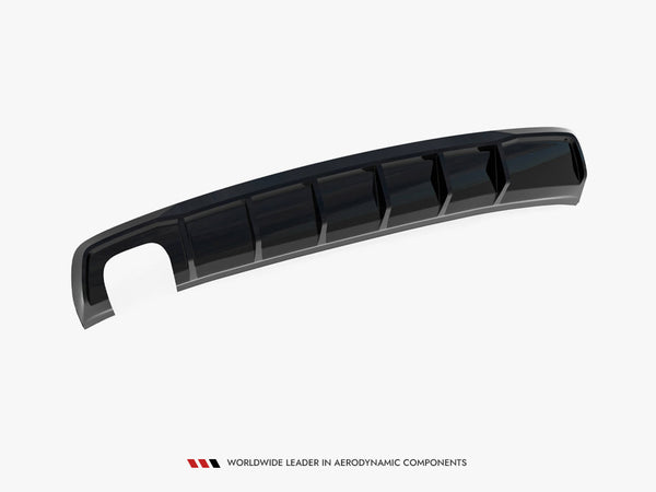 Audi - A3 Sedan 8V (Version with dual exhaust tips on one side): Maxton Rear Diffuser