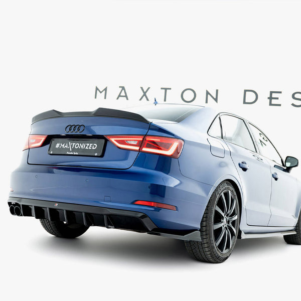 Audi - A3 Sedan 8V: Maxton Rear Side Splitters