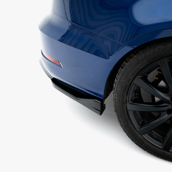 Audi - A3 Sedan 8V: Maxton Rear Side Splitters