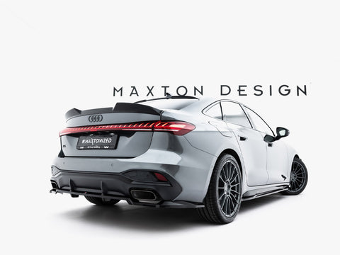 Audi - A5 S Line Sedan / Avant B10: Maxton Rear Splitter (Vertical Bars)