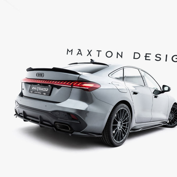 Audi - A5 S Line Sedan / Avant B10: Maxton Rear Splitter (Vertical Bars)