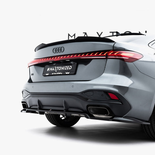 Audi - A5 S Line Sedan / Avant B10: Maxton Rear Splitter (Vertical Bars)