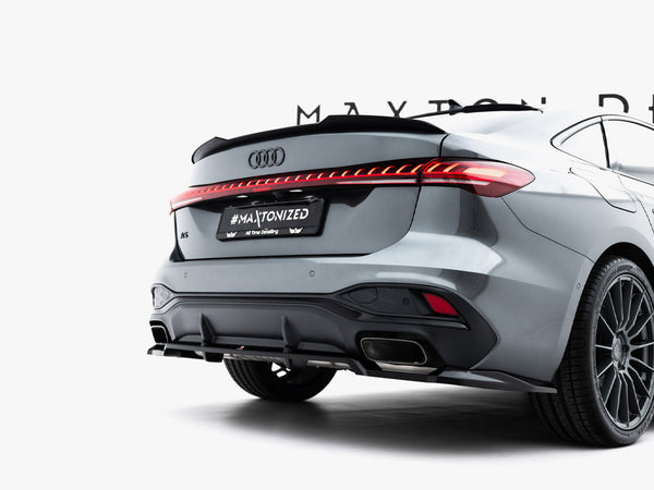 Audi - A5 S Line Sedan / Avant B10: Maxton Rear Splitter (Vertical Bars)