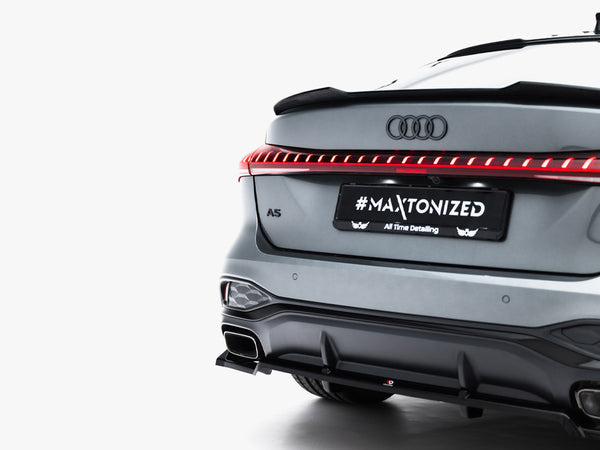 Audi - A5 S Line Sedan / Avant B10: Maxton Rear Splitter (Vertical Bars)
