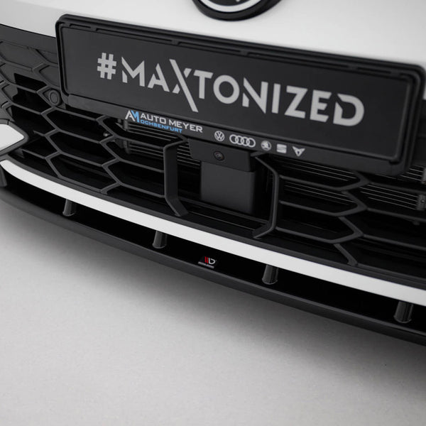 VW - Golf GTI / GTE / R Line MK8 Facelift: Maxton Front Splitter V2