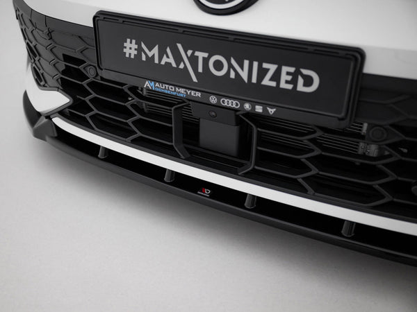 VW - Golf GTI / GTE / R Line MK8 Facelift: Maxton Front Splitter V2