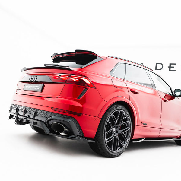 Audi - RSQ8 MK1 Facelift: Maxton Rear Splitter (Vertical Bars)