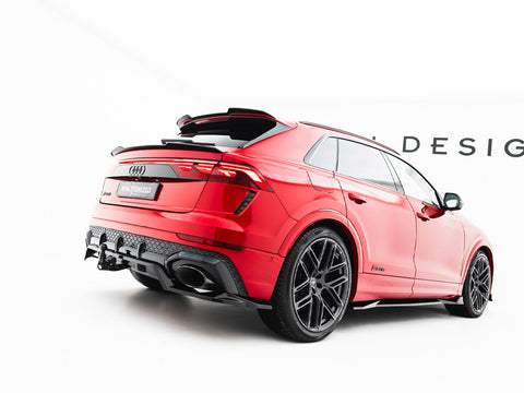 Audi - RSQ8 MK1 Facelift: Maxton Rear Splitter (Vertical Bars)