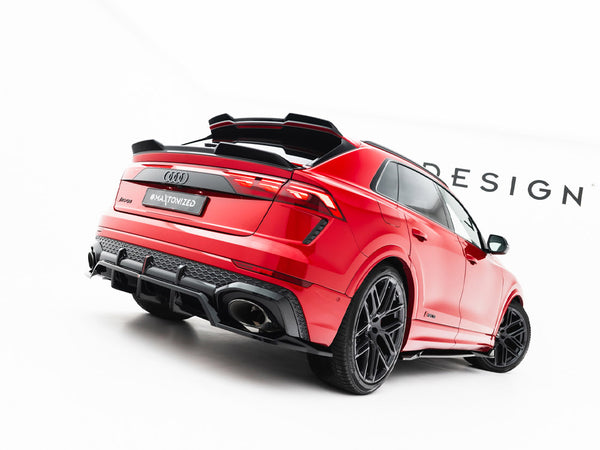 Audi - RSQ8 MK1 Facelift: Maxton Rear Splitter (Vertical Bars)