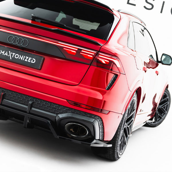 Audi - RSQ8 MK1 Facelift: Maxton Rear Splitter (Vertical Bars)
