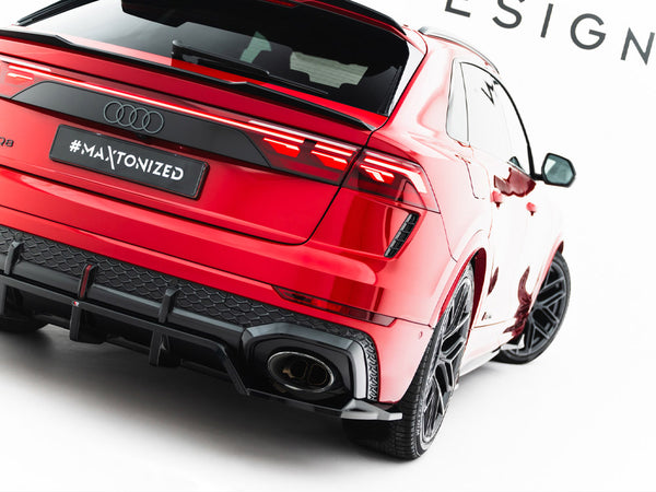 Audi - RSQ8 MK1 Facelift: Maxton Rear Splitter (Vertical Bars)