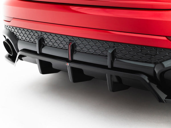 Audi - RSQ8 MK1 Facelift: Maxton Rear Splitter (Vertical Bars)