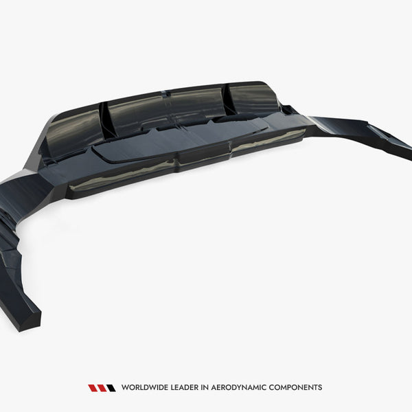 Audi - RSQ8 MK1 Facelift: Maxton Rear Splitter (Vertical Bars)