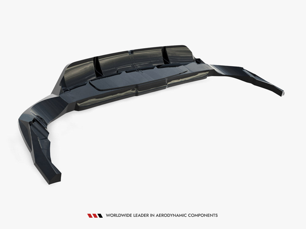 Audi - RSQ8 MK1 Facelift: Maxton Rear Splitter (Vertical Bars)