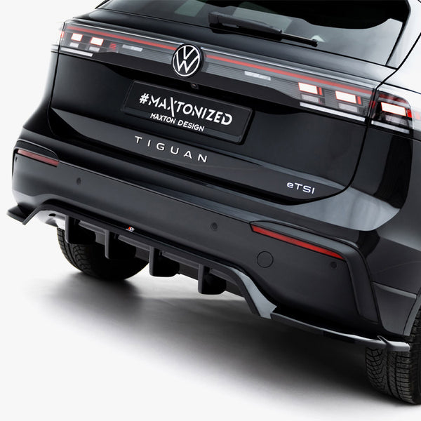 VW - Tiguan MK3: Maxton Rear Splitter (Vertical Bars)