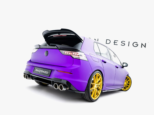 VW - Golf R MK8 Facelift: Maxton Rear Side Splitters V1