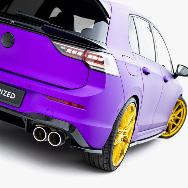 VW - Golf R MK8 Facelift: Maxton Rear Side Splitters V1