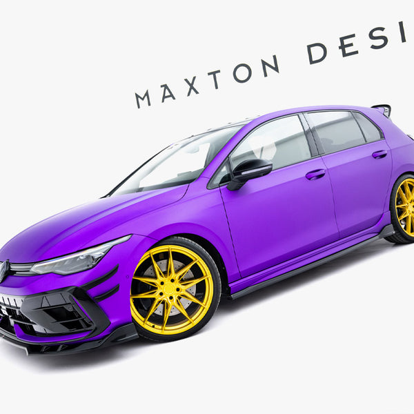VW - Golf R MK8 / MK8 Facelift: Maxton Side Skirts V4