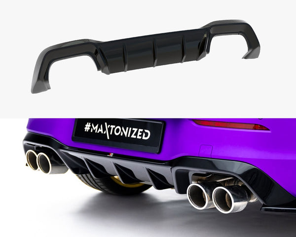 VW - Golf R MK8 Facelift: Maxton Rear Diffuser V1