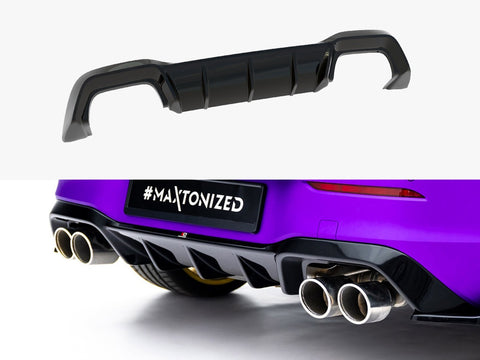 VW - Golf R MK8 Facelift: Maxton Rear Diffuser V1