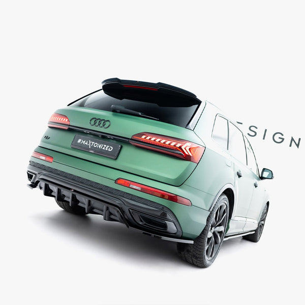 Audi - Q7 S Line MK2 Facelift: Maxton Rear Splitter (Vertical Bars)