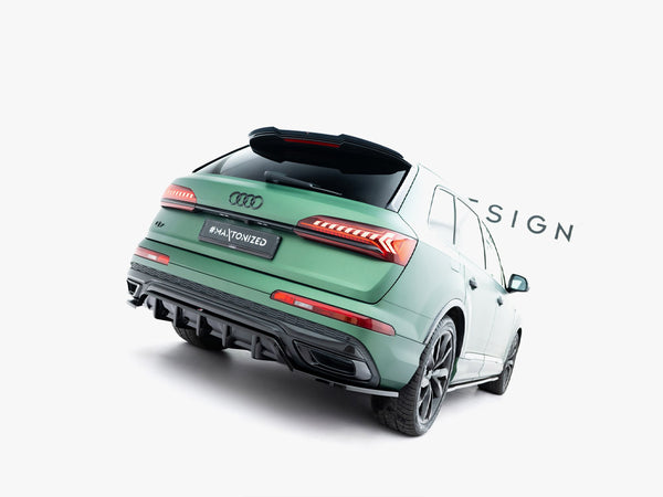 Audi - Q7 S Line MK2 Facelift: Maxton Rear Splitter (Vertical Bars)