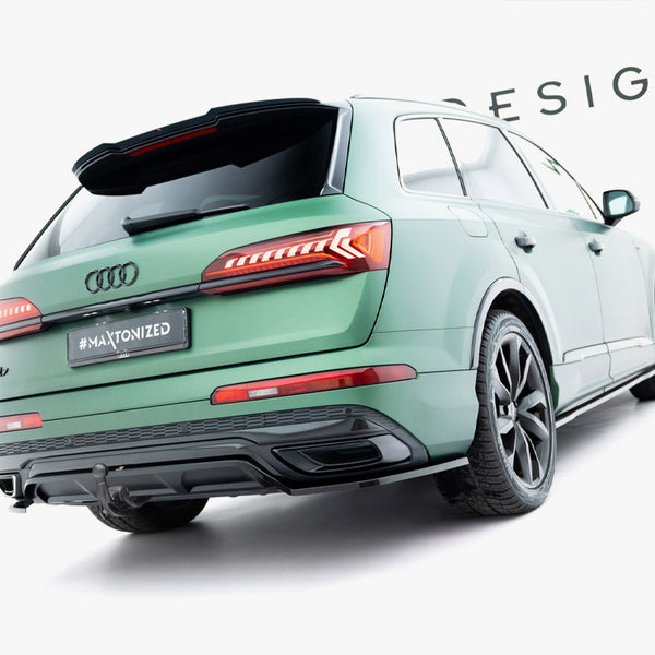Audi - Q7 S Line MK2 Facelift: Maxton Rear Splitter (Vertical Bars)