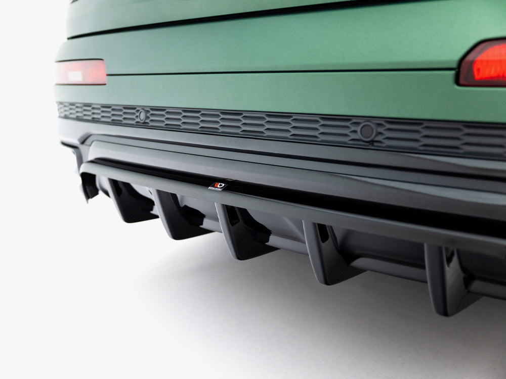 Audi - Q7 S Line MK2 Facelift: Maxton Rear Splitter (Vertical Bars)