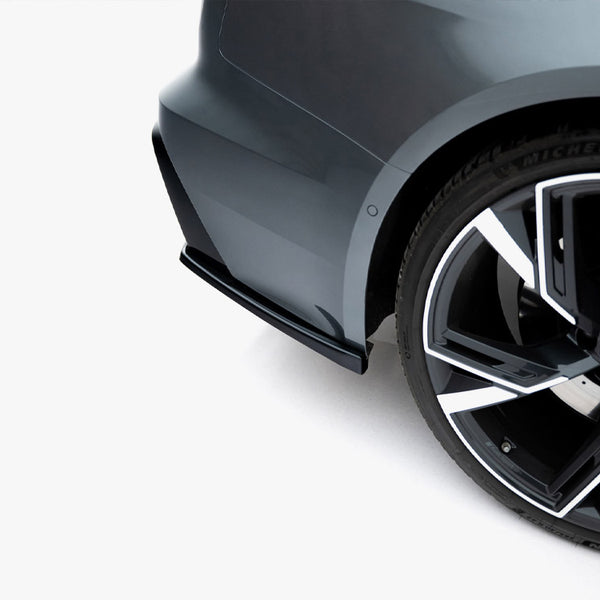 Audi - RS6 C8: Maxton Rear Side Splitters V1
