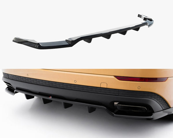 Audi - Q8 MK1 Facelift: Maxton Rear Splitter (Vertical Bars)