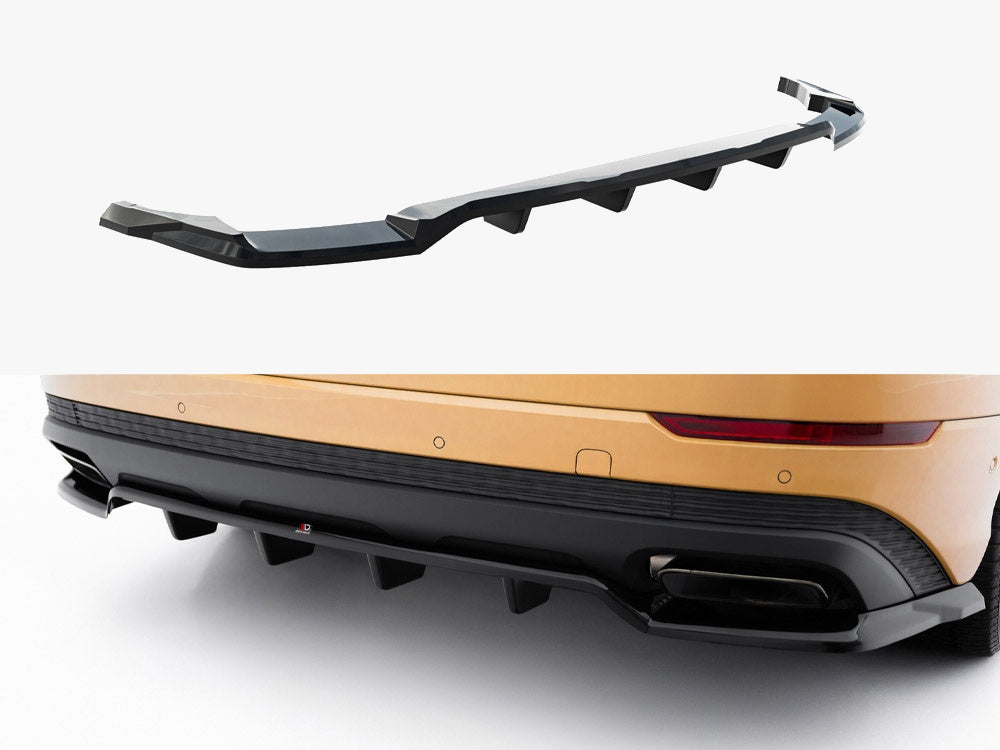 Audi - Q8 MK1 Facelift: Maxton Rear Splitter (Vertical Bars)