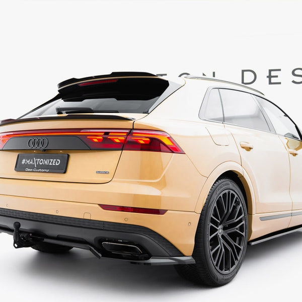 Audi - Q8 MK1 Facelift: Maxton Rear Splitter (Vertical Bars)