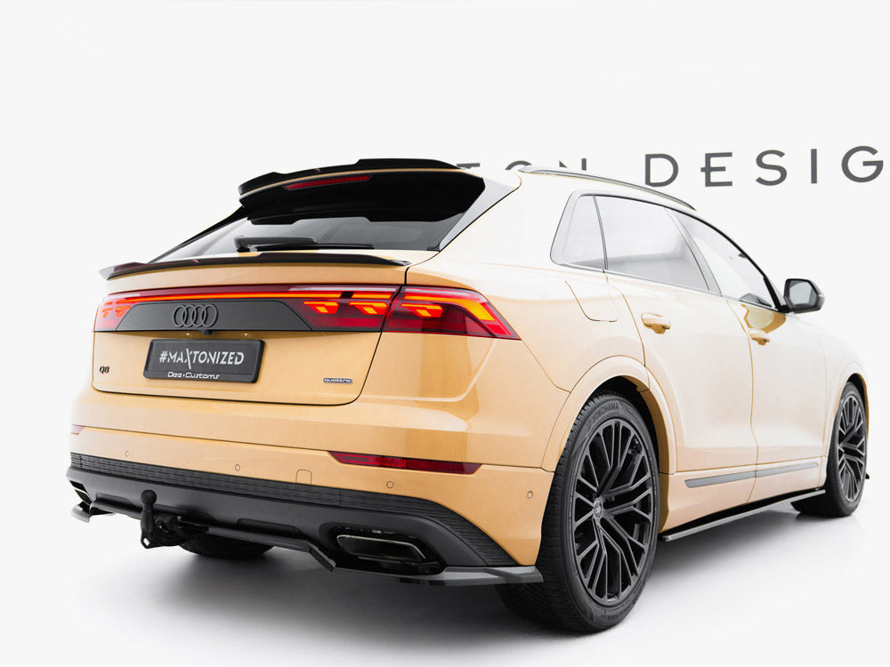 Audi - Q8 MK1 Facelift: Maxton Rear Splitter (Vertical Bars)