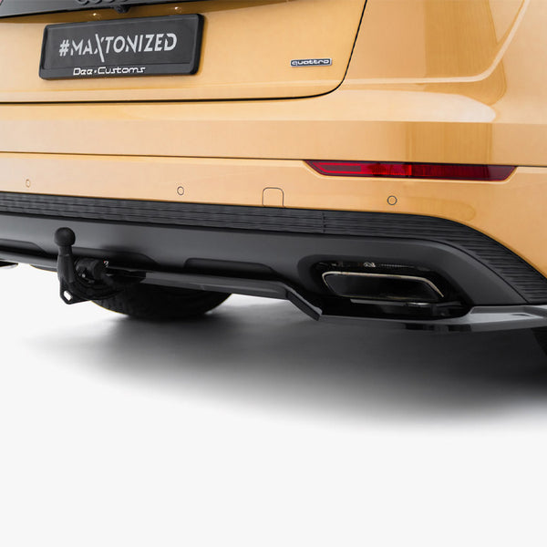Audi - Q8 MK1 Facelift: Maxton Rear Splitter (Vertical Bars)