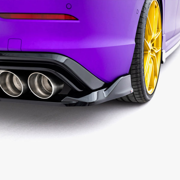 VW - Golf R MK8 / MK8 Facelift: Maxton Rear Splitter (Vertical Bars) V1