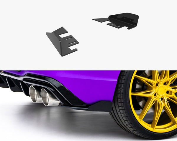 VW - Golf R MK8 / MK8 Facelift: Maxton Rear Side Flaps V2
