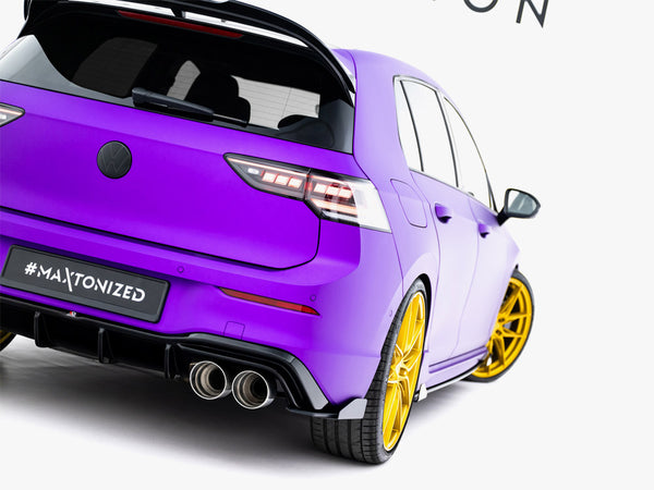 VW - Golf R MK8 / MK8 Facelift: Maxton Rear Side Flaps V2