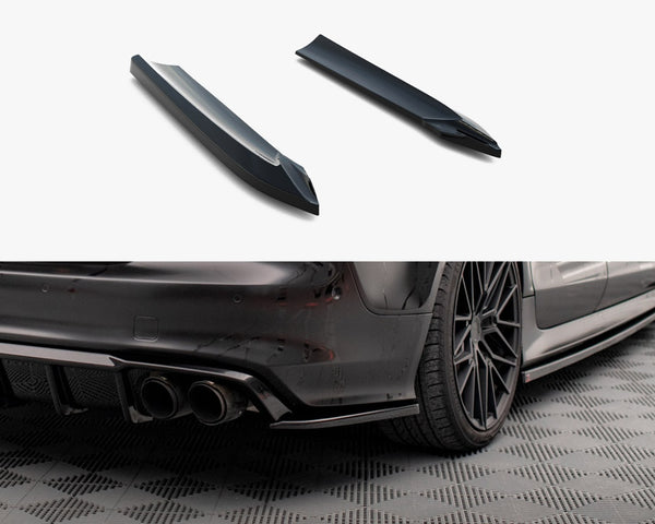 Audi - A7 S Line C7: Maxton Rear Side Splitters
