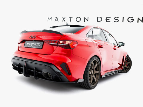 Audi - RS3 Sedan 8Y Facelift: Maxton Rear Side Flaps